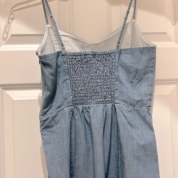 J. CREW Chambray midi slip dress size 4 NWT - Picture 5 of 7